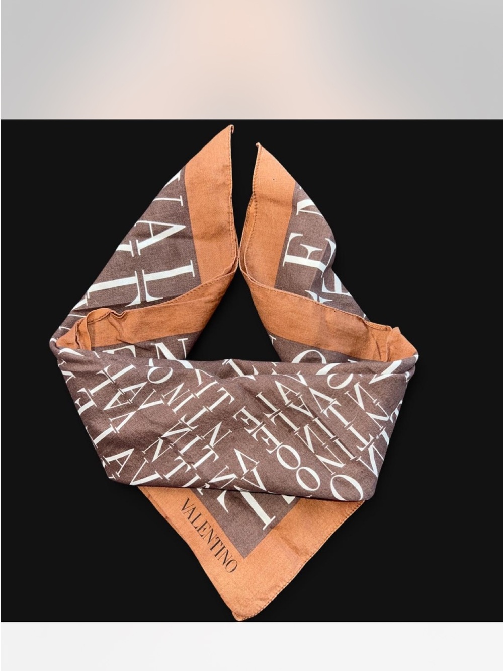 🔥🧡 Valentino Twilly Scarf #designer #musthave #twilly #scarf #glam